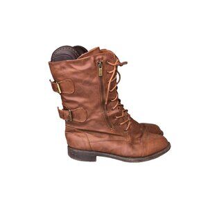 Top Moda Brown Boots, Size 9